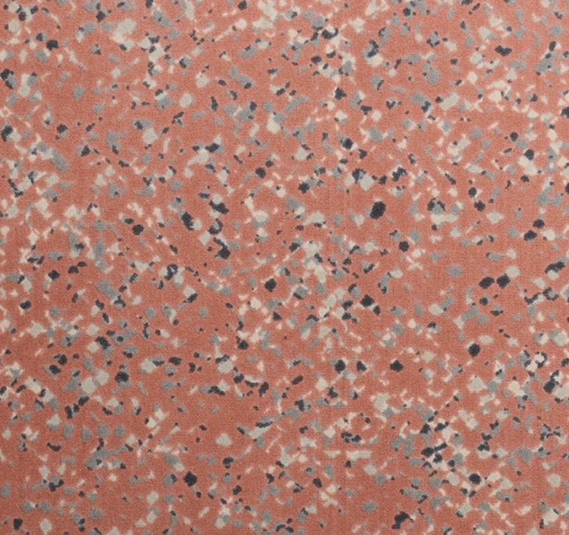 Moquette imprimée Meteor , col rose, rouleau 4.00 m