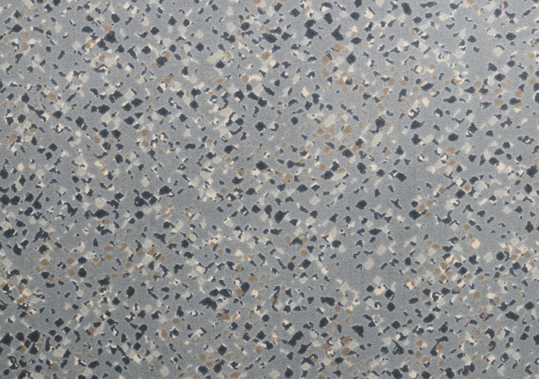 Moquette imprimée Meteor , col gris, rouleau 4.00 m