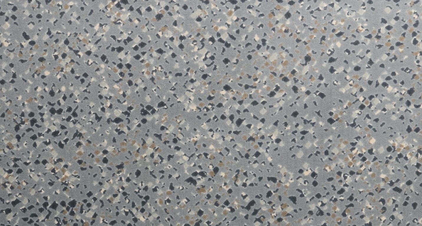 Moquette imprimée Meteor , col gris, rouleau 4.00 m