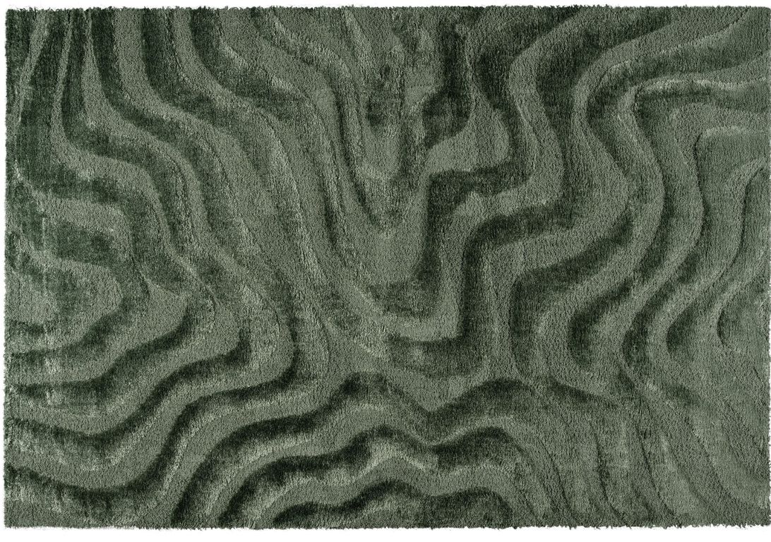 Tapis ALMA , géométrique  Vert