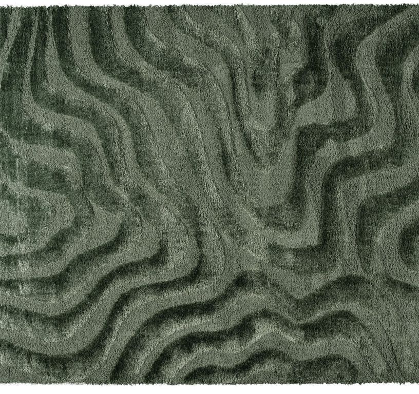 Tapis ALMA , géométrique  Vert