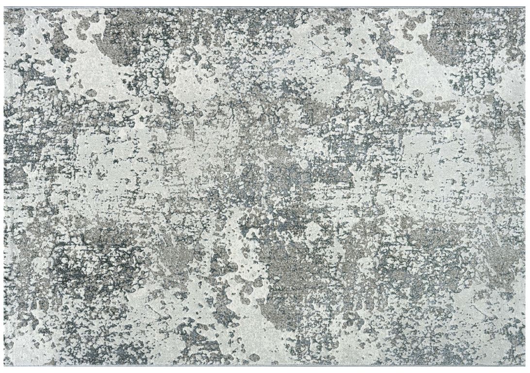 Tapis IZIA , effacé  Gris / beige