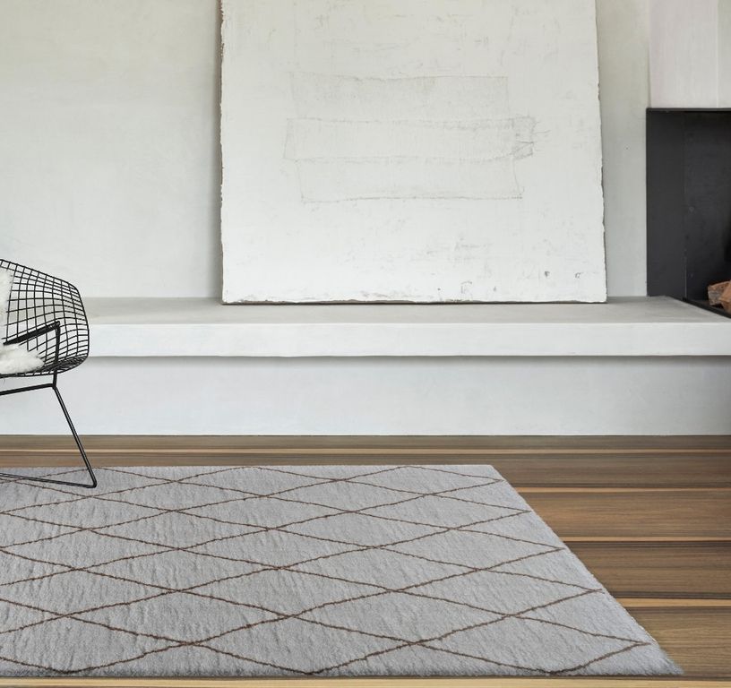 Tapis RAOUL , berbère  Ecru / camel