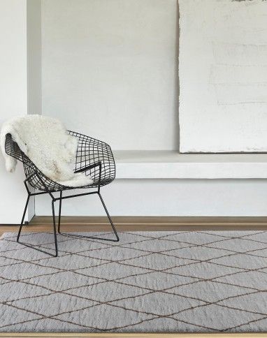 Tapis RAOUL , berbère Ecru / camel