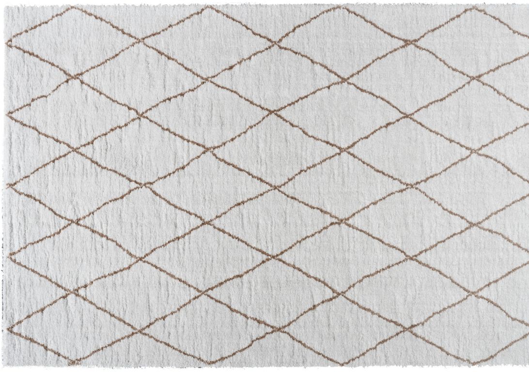 Tapis RAOUL , berbère  Ecru / camel