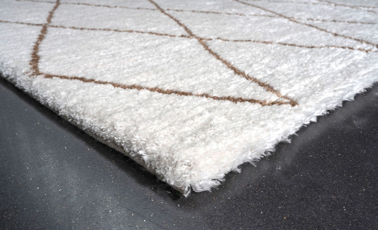 Tapis RAOUL , berbère Ecru / camel