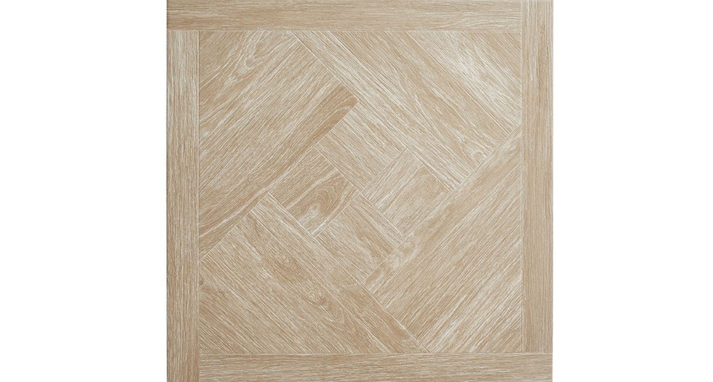 Carrelage HAUSSMANN, aspect bois clair, dim 61.00 x 61.00 cm