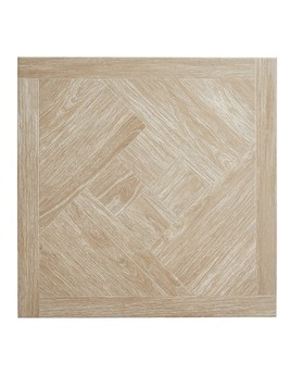 Carrelage HAUSSMAN, aspect bois clair, dim 61.00 x 61.00 cm