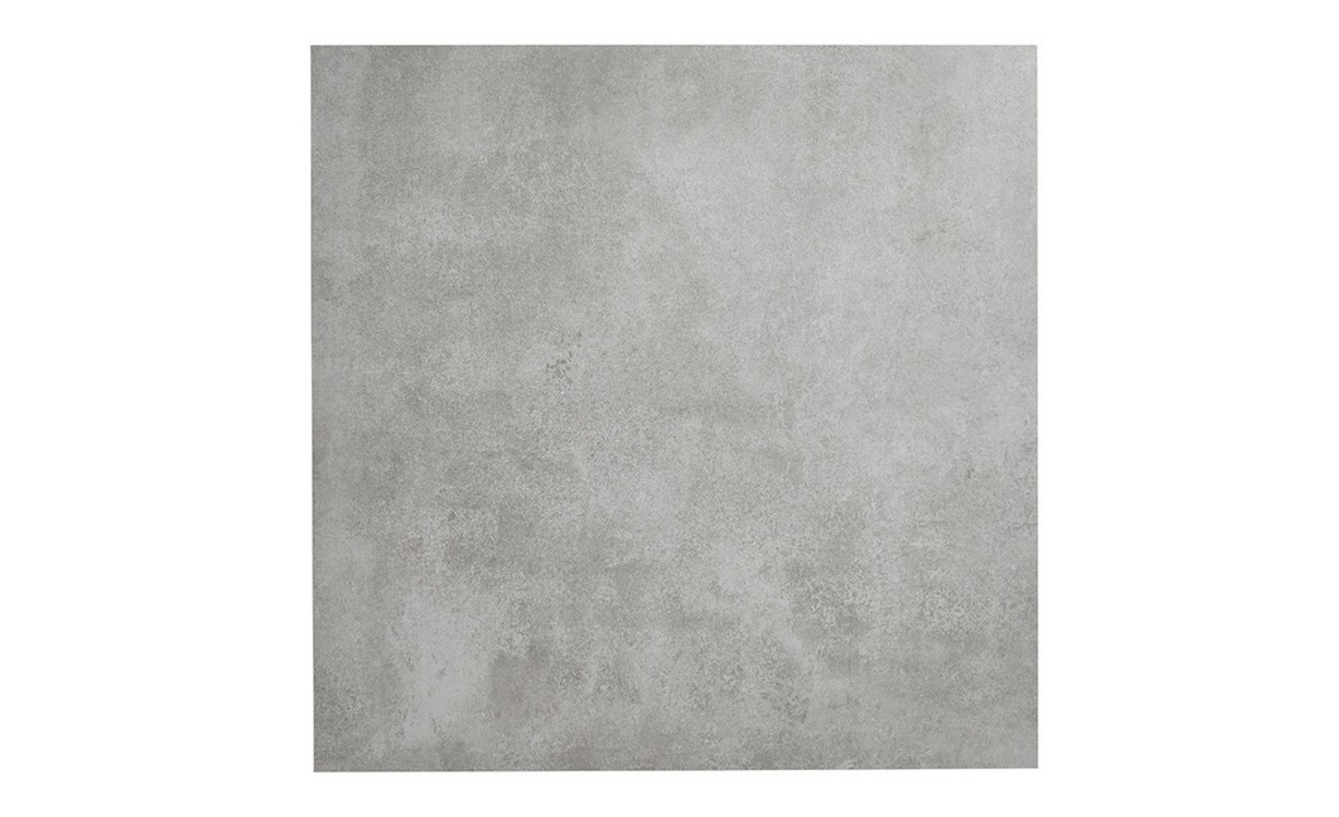 Carrelage AURORE gris clair, aspect béton perla, dim 90.00 x 90.00 cm