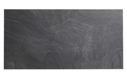Carrelage WAVE gris anthracite, aspect pierre noir, dim 46.00 x 91.00 cm