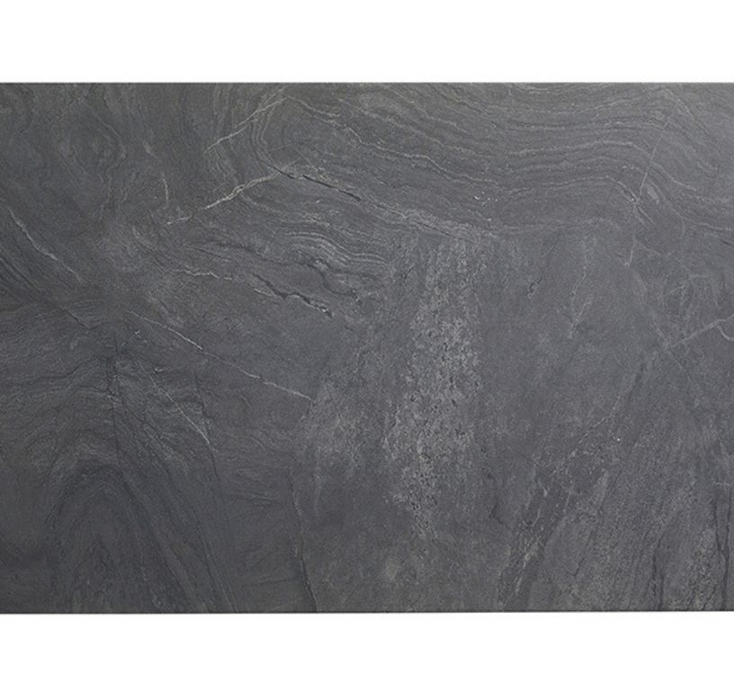 Carrelage WAVE gris anthracite, aspect pierre noir, dim 46.00 x 91.00 cm