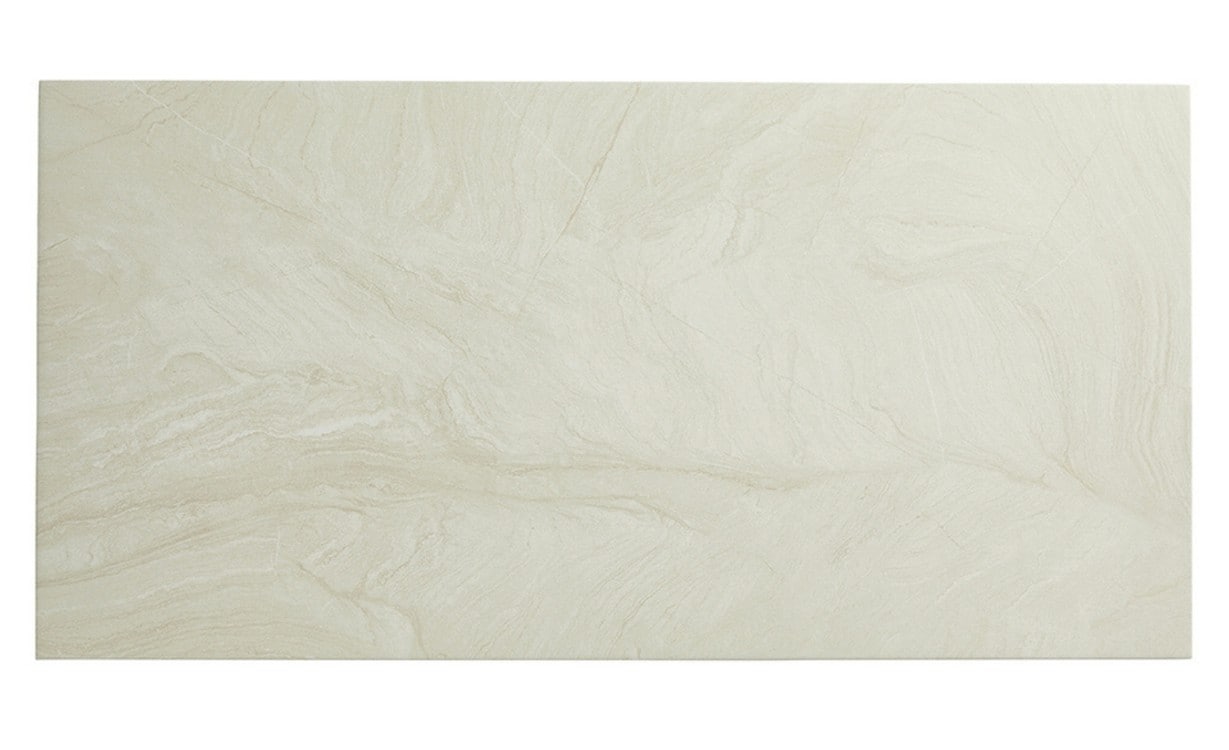 Carrelage WAVE beige, aspect pierre beige, dim 46.00 x 91.00 cm