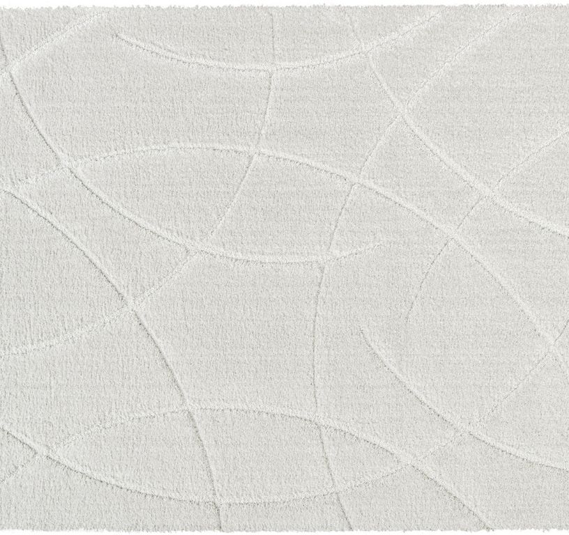 Tapis OXANE , géométrique  Ecru