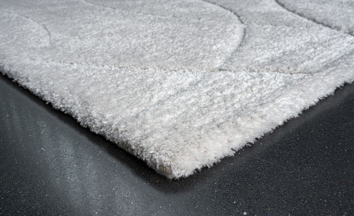 Tapis OXANE , géométrique Ecru