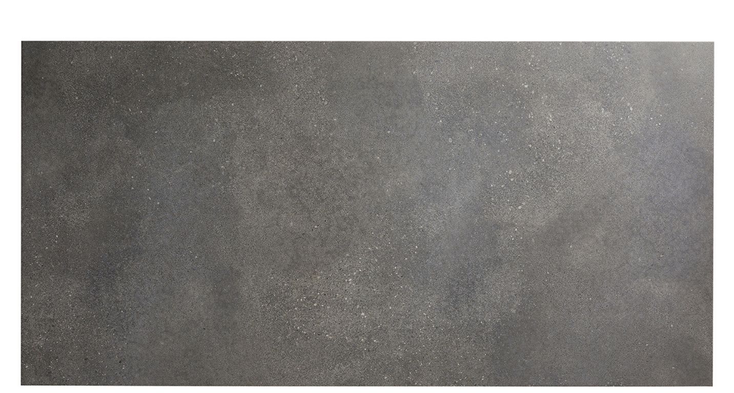 Carrelage BETONICO noir, aspect béton 60x120cm, dim 60.00 x 120.00 cm