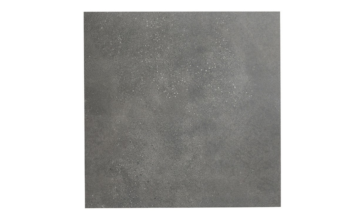 Carrelage BETONICO noir, aspect pierre noir, dim 80.00 x 80.00 cm