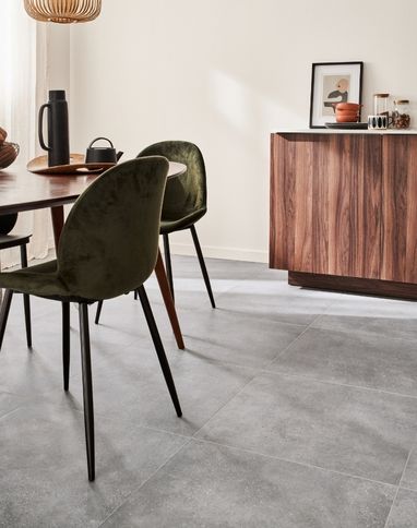 Carrelage BETONICO gris, aspect béton gris, dim 60.00 x 60.00 cm
