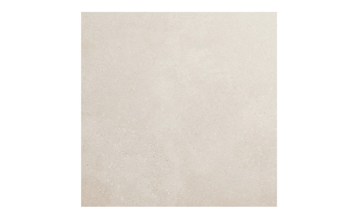 Carrelage BETONICO beige, aspect béton beige, dim 61.00 x 61.00 cm