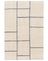 Tapis AVELINE , géométrique Ecru / jaune