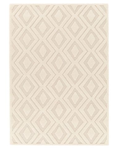 Tapis SOHEN , géométrique Ecru