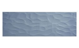 Faïence DECOR STUC bleu, faïence bleu, dim 31.00 x 91.00 cm