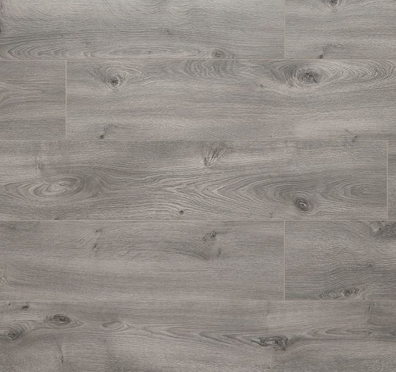 Sol stratifié Easylife LEGEND 3 HYDRO 10mm , aspect Bois chêne gris, lame 19.20 x 126.10 cm