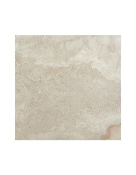 Carrelage SENA crema mat, aspect marbre beige, dim 60.00 x 60.00 cm