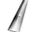 Barre de seuil SEUIL A VISSER 30 , aluminium, décor inox , l.3.00 x L. 166.00 cm