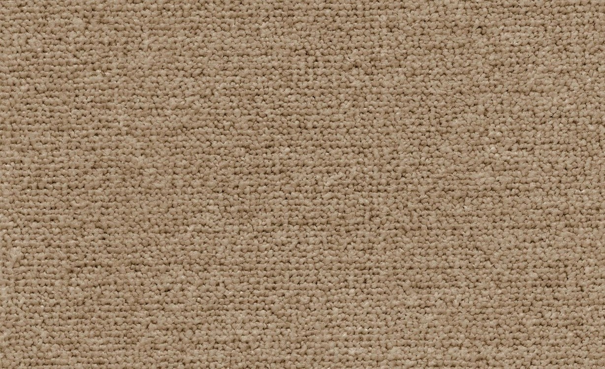 Moquette velours CARACAS 4M, col marron clair, rouleau 4.00 m