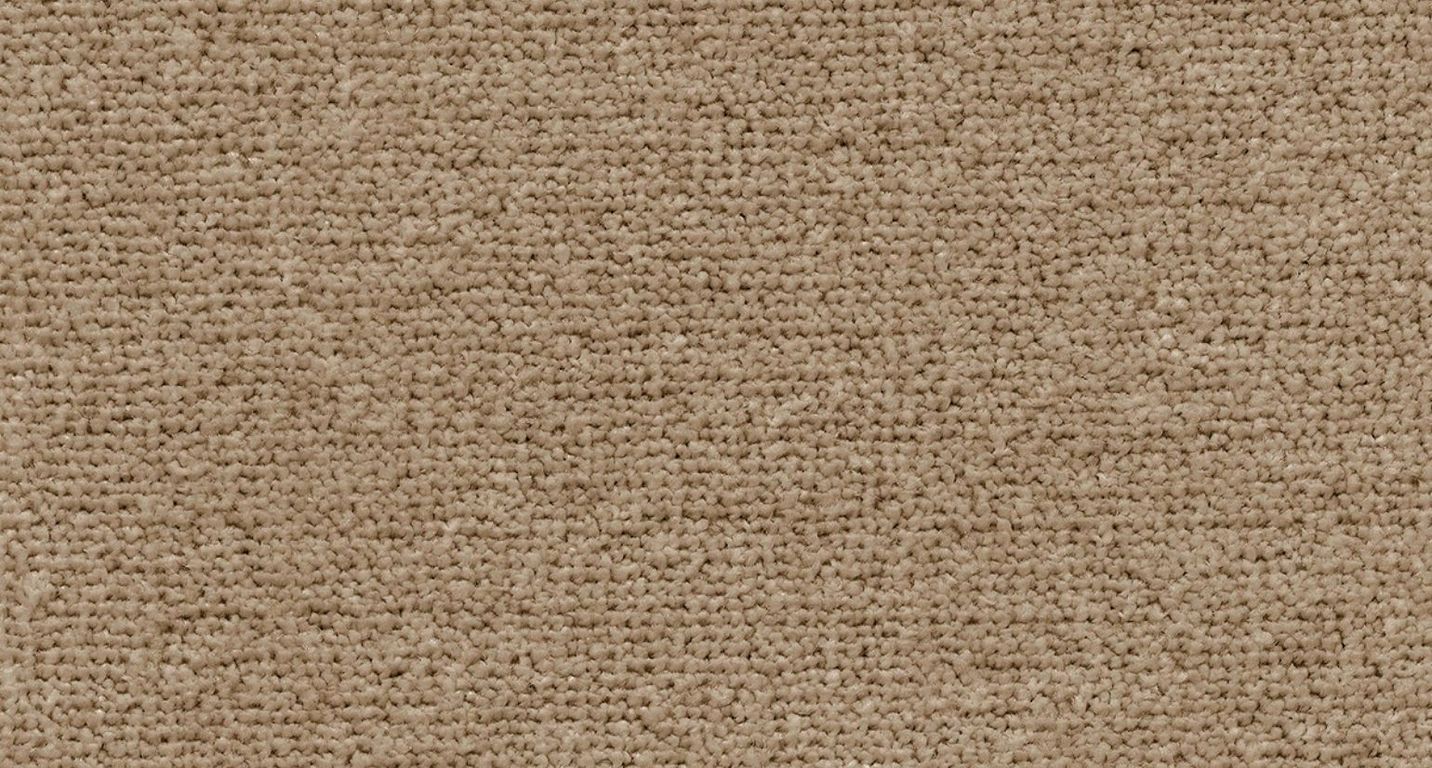 Moquette velours CARACAS 4M, col marron clair, rouleau 4.00 m