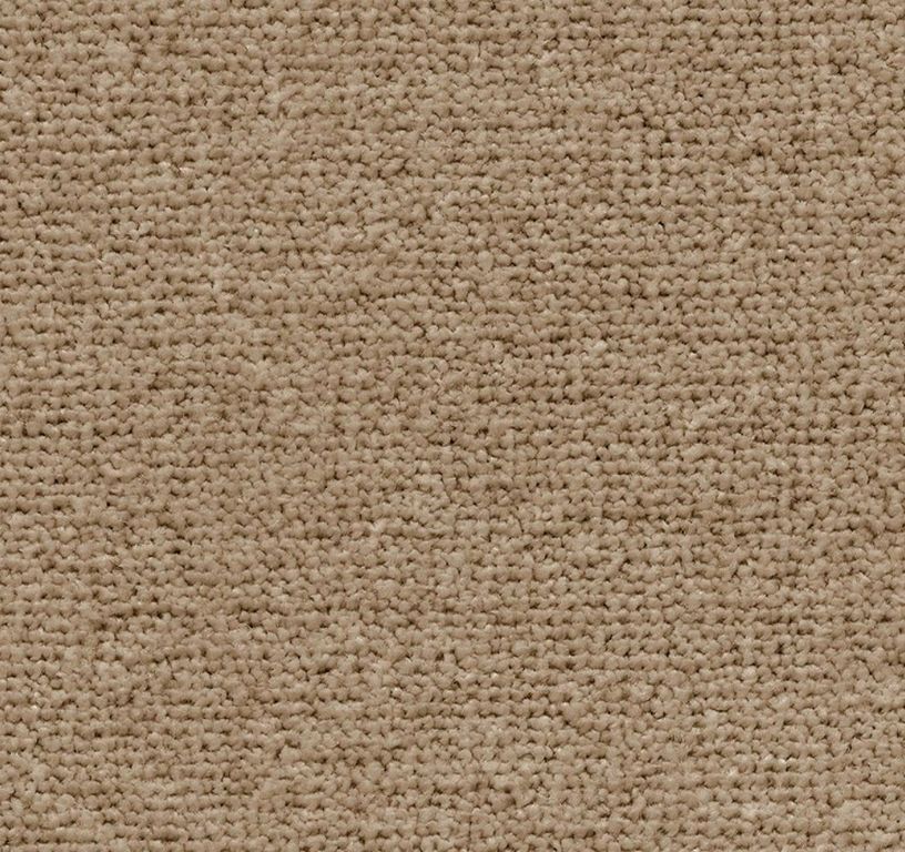 Moquette velours CARACAS 4M, col marron clair, rouleau 4.00 m