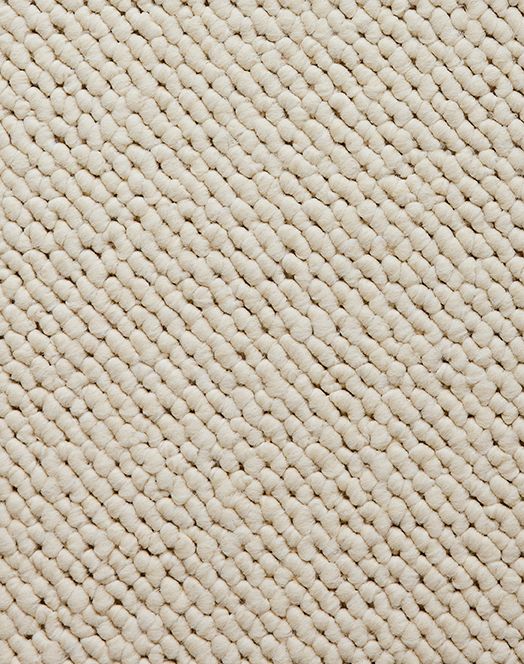 Moquette bouclée BLANCA, col Blanc, rouleau 4.00 m