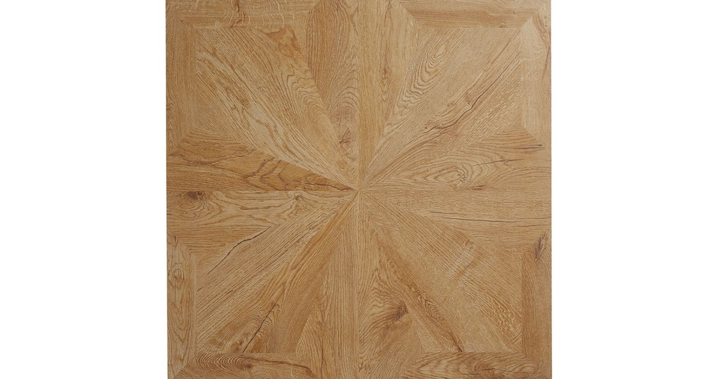 Carrelage MARQUETERIE, aspect bois bois, dim 90.00 x 90.00 cm