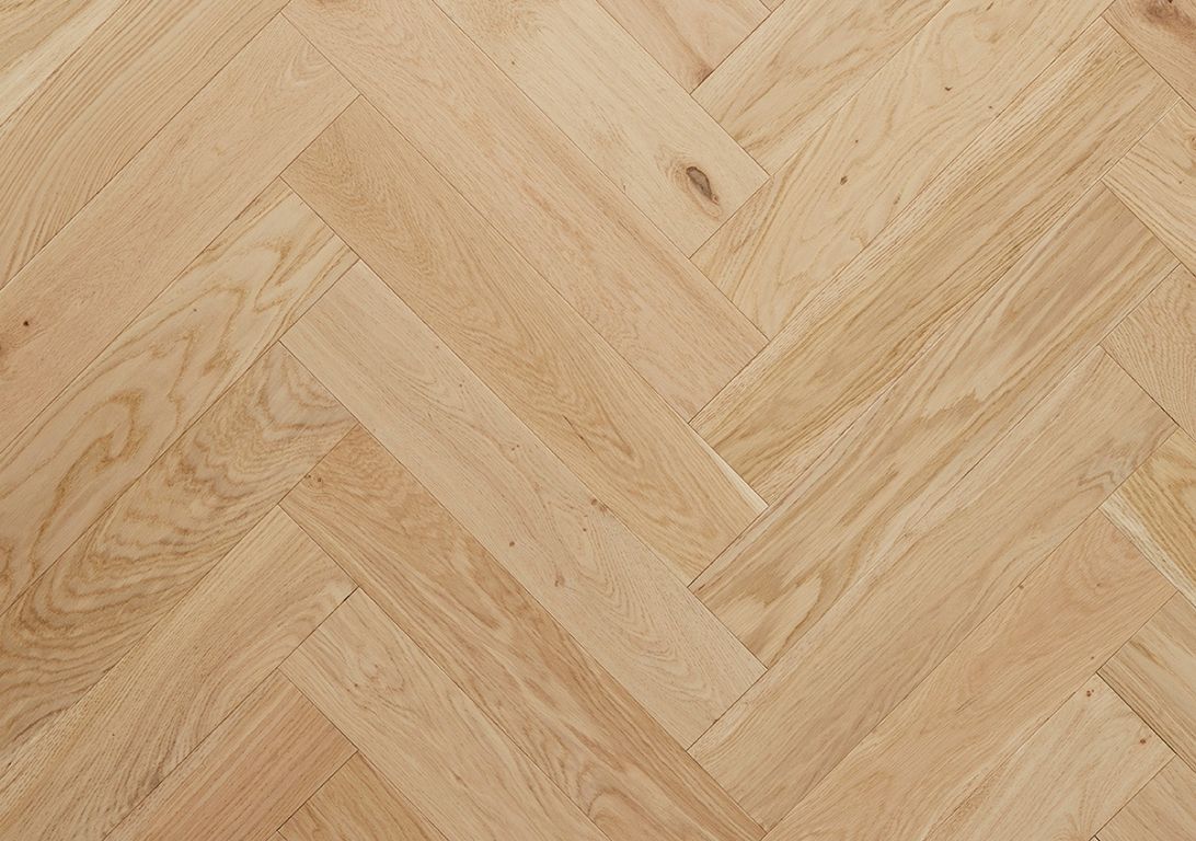 Parquet contrecollé BATON ROMPU CHALET 120 CHENE AUTHENTIQUE NEW, chêne naturel, verni, larg. 12.00 cm