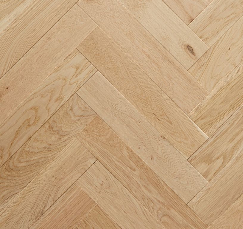 Parquet contrecollé BATON ROMPU CHALET 120 CHENE AUTHENTIQUE NEW, chêne naturel, verni, larg. 12.00 cm