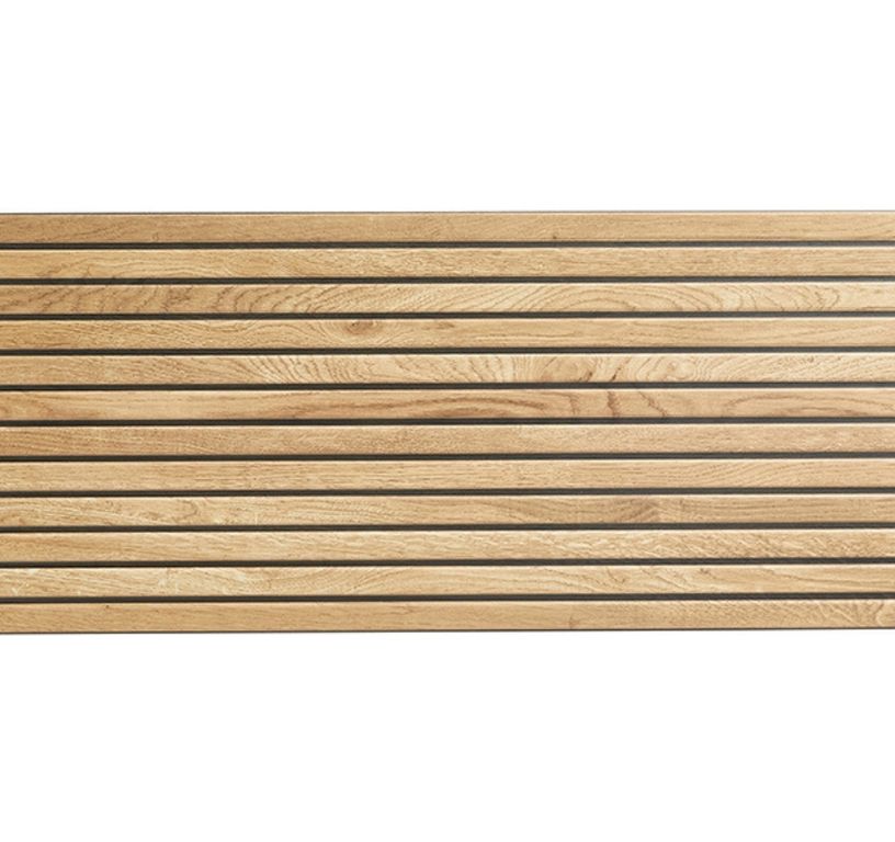 Faïence Lambris Beige Fond Noir, aspect bois bois beige, dim 29.00 x 89.00 cm