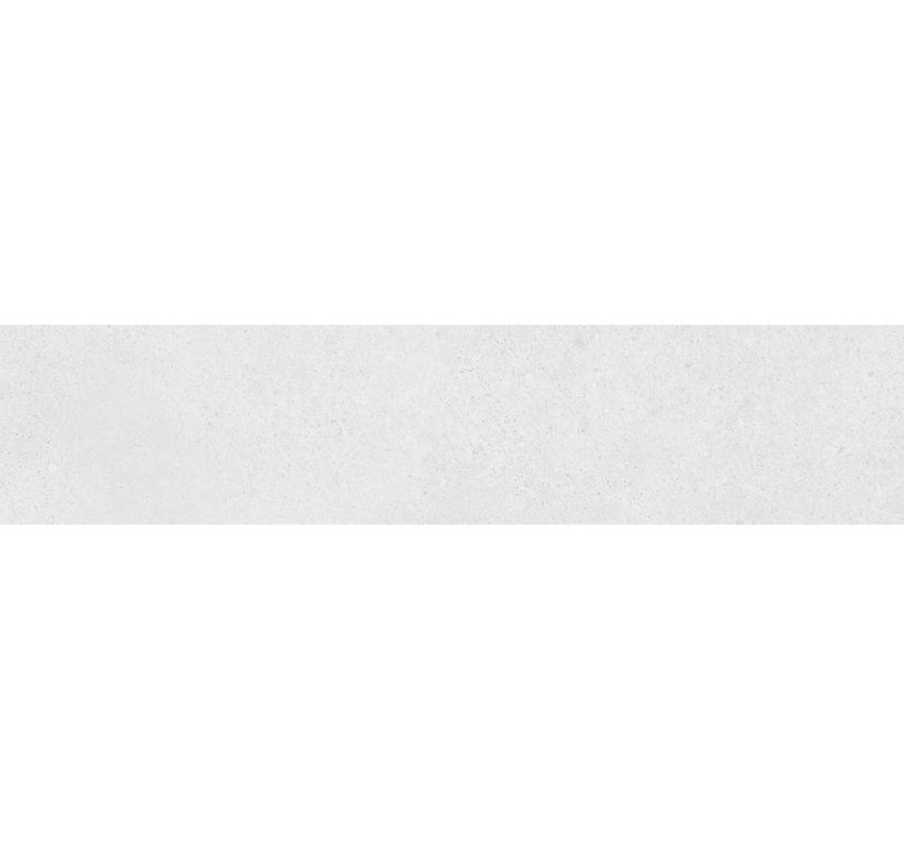 Plinthe carrelage PL BETONICO BLANC,  , h 7.00 x L 60.00 cm