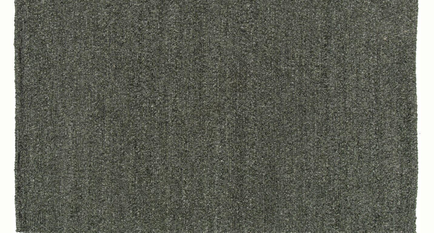 Tapis ANDREA , uni  VERT FONCE