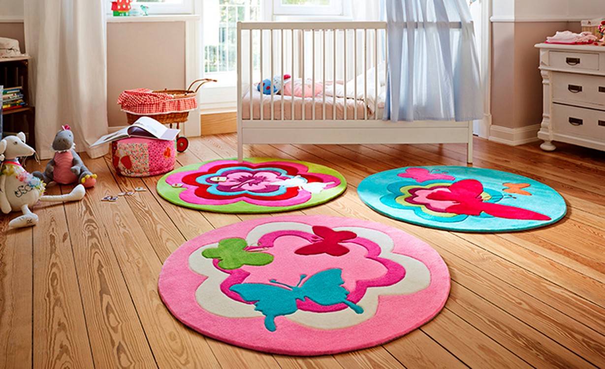 Tapis BUTTERFLY Esprit,   rose