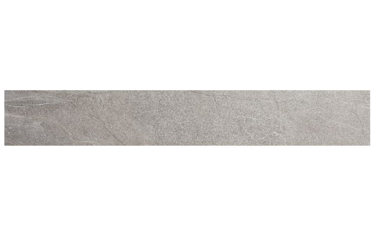 Plinthe carrelage PL HALLEY GRIS , aspect pierre , h 7.00 x L 60.00 cm