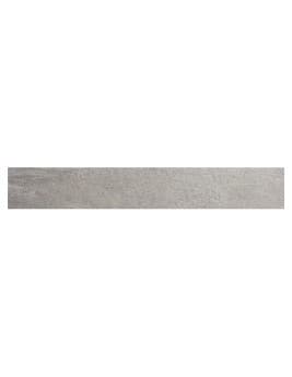 Plinthe PL HALLEY GRIS CLAIR, aspect pierre , h 7.00 x L 60.00 cm