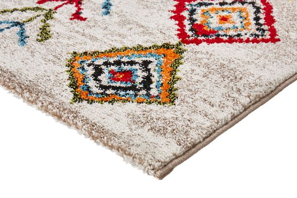 Tapis berbère enfant motif aztèque 120x160 cm - Tipy