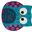 Tapis LITTLE OWL ,   multicolo