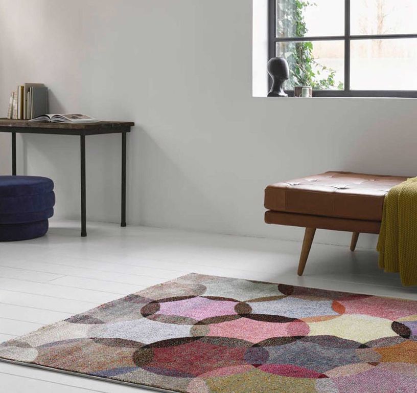 Tapis MODERNINA Esprit, géométrique  multicolore jaune
