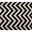 Tapis ZIGZAG. ,  noir