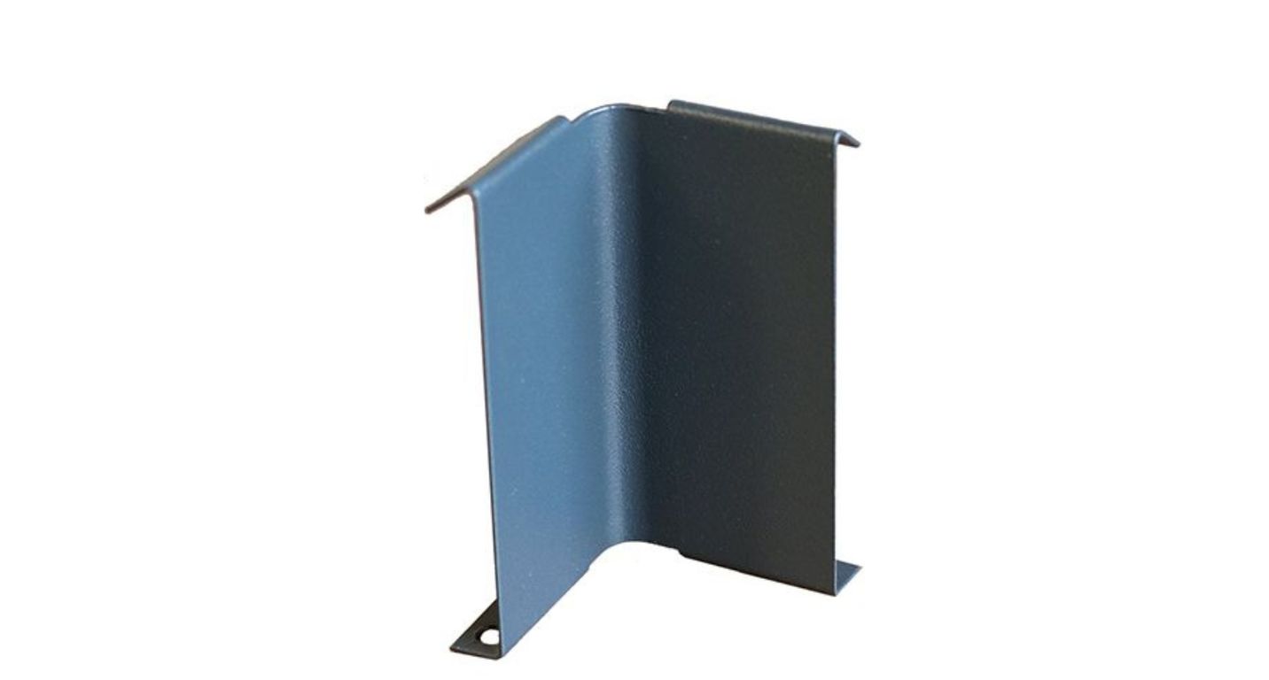 Jonction Angle Rentrant 10 cm  Jonction Angle Rentrant 10 cm Gris Anthracite, aluminium, décor Anthracite, l.10.00 x L. 3.50 cm