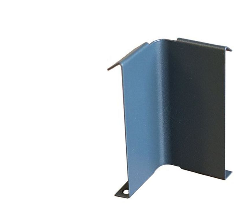 Jonction Angle Rentrant 10 cm  Jonction Angle Rentrant 10 cm Gris Anthracite, aluminium, décor Anthracite, l.10.00 x L. 3.50 cm