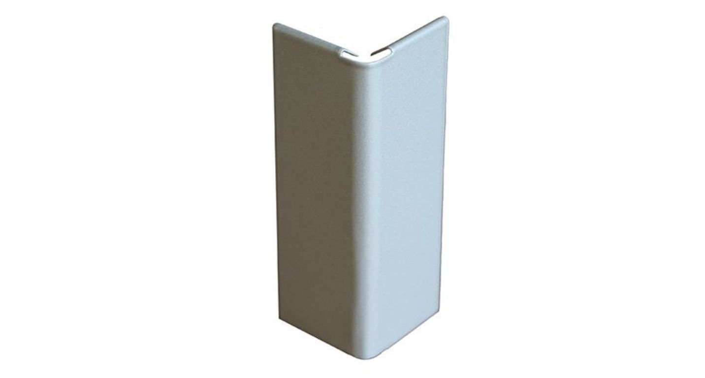 Jonction Angle sortant 7 cm Jonction Angle Sortant 7 cm Gris Aluminium, aluminium, décor Aluminium , l.7.00 x L. 3.50 cm