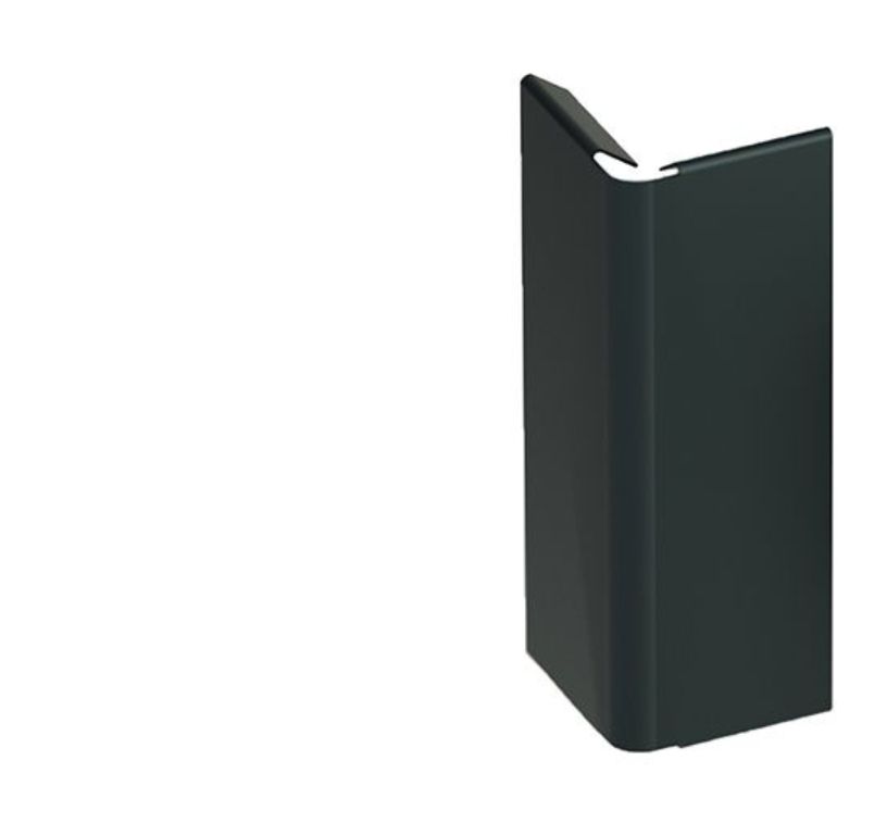 Jonction Angle sortant 7 cm Jonction Angle Sortant 7 cm Gris Anthracite, aluminium, décor Anthracite, l.7.00 x L. 3.50 cm