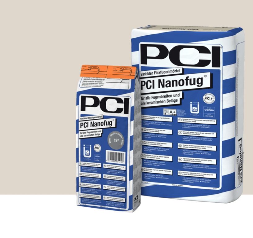 Mortier de jointoiement carrelage  NANOFUG 4KG, pour sols Carrelage, coloris Jasmin, 4.00 kg